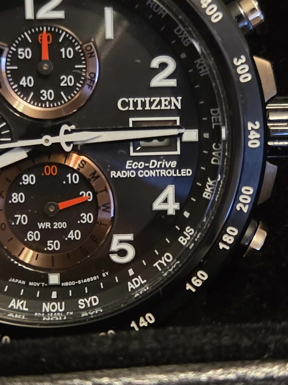Citizen Eco-Drive Radio Control watch